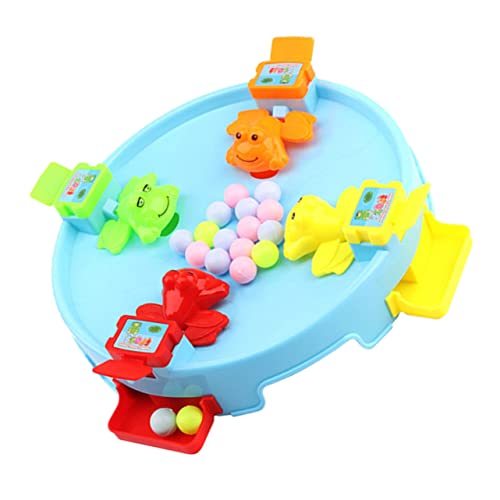 ERINGOGO 1satz Frogs Eating Beads Spielzeug Buntes Interaktives Tischspielzeug Für Lernspiel Für Eltern-interaktion Für Partys Und Geburtstagsfeiern von ERINGOGO