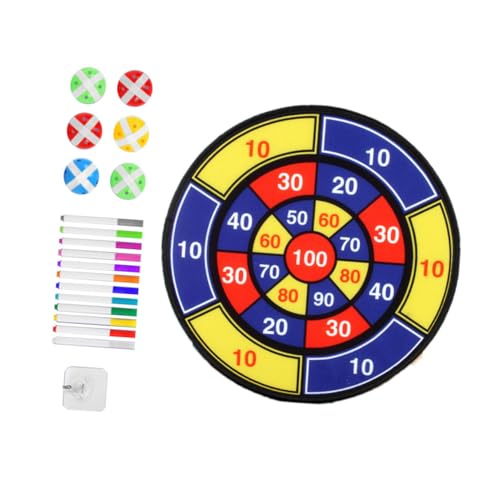 ERINGOGO 1Satz Lustiges Dartboard Kit Für Klettball Zielspielzeug Für Drinnen Und Draußen Actionreiches Geschicklichkeitsspiel Für Spieler Klassisches Design Fördert von ERINGOGO