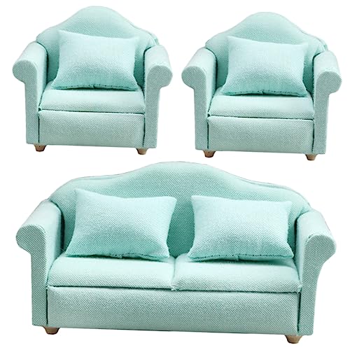 ERINGOGO 1Satz Mini Blumensofa Modell Für Puppenhaus Teiliges Möbelset Mit Sofa Und Sesseln Für Puppendekoration Und Miniaturmöbelgestaltung ERINGOGO 1Satz Mini Blumensofa Modell Für Puppenhaus Teiliges Möbelset Mit Sofa Und Sesseln Für Puppendekoration Und Miniaturmöbelgestaltung von ERINGOGO