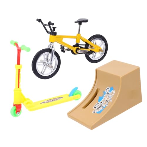 ERINGOGO 1Satz Mini Fingerspielzeug Tragbares Fingerscooter Fahrradrampe Für Erwachsene Fidget Toy Zur Verbesserung Der Fingerkoordination Und Stressabbau von ERINGOGO