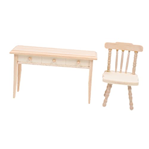 ERINGOGO 1satz Miniatur Möbel Set Für Tisch Und Stuhl Dekoration Für Kinderzimmer Miniatur-Dekoration Für Puppen Und Spielzeughäuser von ERINGOGO
