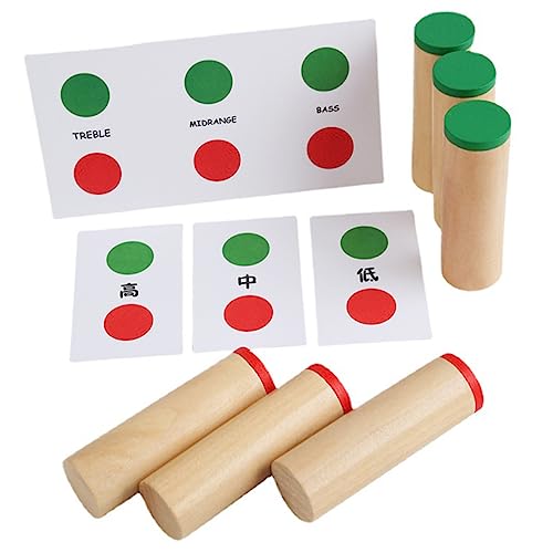 ERINGOGO 1Satz Montessori Holzspielzeug für Kleinkinder Sensorisches Hörtrainingsspielzeug Konzentration und Spracherkennung Sicheres und Langlebiges Design aus Naturholz ERINGOGO 1Satz Montessori Holzspielzeug für Kleinkinder Sensorisches Hörtrainingsspielzeug Konzentration und Spracherkennung Sicheres und Langlebiges Design aus Naturholz von ERINGOGO