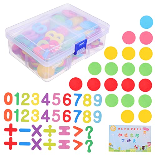 ERINGOGO 1Satz Montessori Holzspielzeug mit Bunten Zahlenchips und Runden Holzscheiben Lernspielzeug Arithmetik Farben und Formen für Vorschulkinder ERINGOGO 1Satz Montessori Holzspielzeug mit Bunten Zahlenchips und Runden Holzscheiben Lernspielzeug Arithmetik Farben und Formen für Vorschulkinder von ERINGOGO