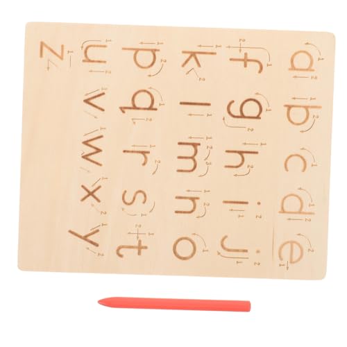 ERINGOGO 1Satz Montessori Lernspielzeug für Doppelseitige Holz Schreibtafel mit Buchstabenschablonen Pädagogisches Übungsbrett für Alphabet für Vorschule und Frühes Lernen ERINGOGO 1Satz Montessori Lernspielzeug für Doppelseitige Holz Schreibtafel mit Buchstabenschablonen Pädagogisches Übungsbrett für Alphabet für Vorschule und Frühes Lernen von ERINGOGO
