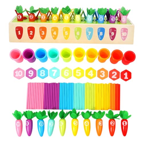 ERINGOGO 1Satz Montessori Sortierspielzeug für Kleinkinder Karotten und Zahlenmatching Holzspielzeug zur Motorischer Fähigkeiten Pädagogisches für Ab Jahr ERINGOGO 1Satz Montessori Sortierspielzeug für Kleinkinder Karotten und Zahlenmatching Holzspielzeug zur Motorischer Fähigkeiten Pädagogisches für Ab Jahr von ERINGOGO
