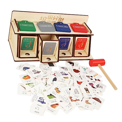 ERINGOGO 1Satz Müllsortierspielzeug für DIY Holzspielzeug zur Mülltrennung Lernspielzeug für Frühkindliche Bildung Fördert Feinmotorik und Analytisches für Jahren ERINGOGO 1Satz Müllsortierspielzeug für DIY Holzspielzeug zur Mülltrennung Lernspielzeug für Frühkindliche Bildung Fördert Feinmotorik und Analytisches für Jahren von ERINGOGO