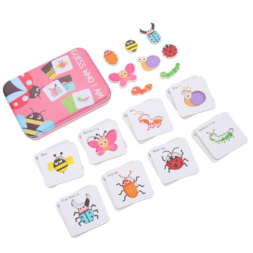 ERINGOGO 1Satz Pädagogisches Insekten Puzzle Für Intelligentes Lernspielzeug Kreativität Und Logischem Teiliges Aus Hochwertigem Holz Fördert Farben ERINGOGO 1Satz Pädagogisches Insekten Puzzle Für Intelligentes Lernspielzeug Kreativität Und Logischem Teiliges Aus Hochwertigem Holz Fördert Farben von ERINGOGO