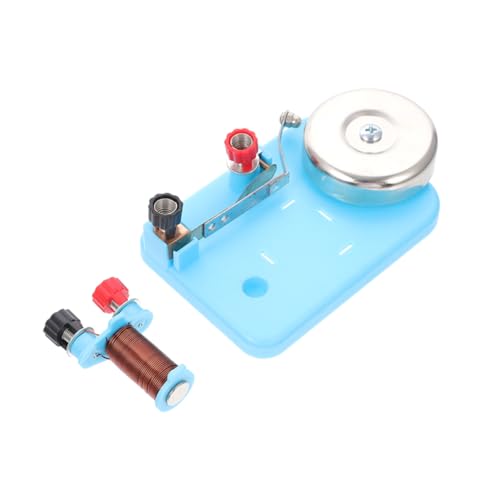 ERINGOGO 1Satz Physik Experimentier mit Elektrischer Glocke Zubehör für Schulprojekte Laborversuche Leicht und Sicher für Junior Studenten ERINGOGO 1Satz Physik Experimentier mit Elektrischer Glocke Zubehör für Schulprojekte Laborversuche Leicht und Sicher für Junior Studenten von ERINGOGO