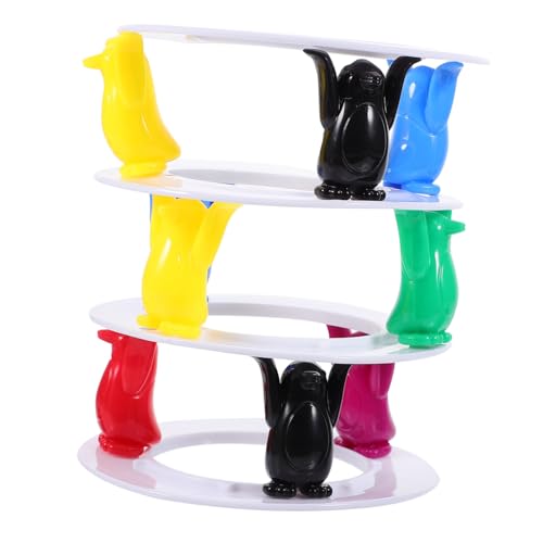 ERINGOGO 1Satz Pinguin Stapelspielzeug Lernspielzeug Für Geschicklichkeitsspiel Mit Turm Sicheres Material Fördert Greiffähigkeit Und Farberkennung Für Kreative ERINGOGO 1Satz Pinguin Stapelspielzeug Lernspielzeug Für Geschicklichkeitsspiel Mit Turm Sicheres Material Fördert Greiffähigkeit Und Farberkennung Für Kreative von ERINGOGO