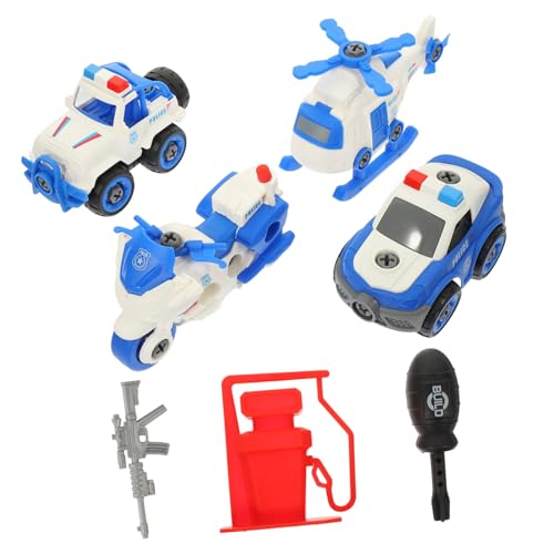 ERINGOGO 1satz Kinderfahrzeug Set Militärpolizei Spielzeug Teiliges Montage Set Mit Verschiedenen Polizeifahrzeugen Fördert Kreativität Und Teamarbeit Für Jungen Und Mädchen Ab Jahren ERINGOGO 1satz Kinderfahrzeug Set Militärpolizei Spielzeug Teiliges Montage Set Mit Verschiedenen Polizeifahrzeugen Fördert Kreativität Und Teamarbeit Für Jungen Und Mädchen Ab Jahren von ERINGOGO