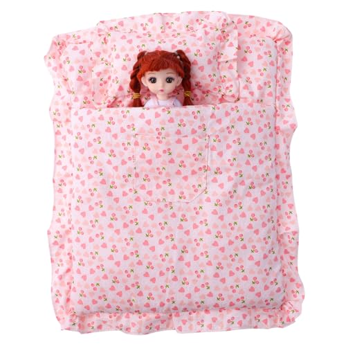 ERINGOGO 1Satz Puppenhaus Bettwäsche Niedlicher Schlafsack für Puppen Dekoration für Miniaturschlafzimmer Kuscheliger für Puppen Zubehör ERINGOGO 1Satz Puppenhaus Bettwäsche Niedlicher Schlafsack für Puppen Dekoration für Miniaturschlafzimmer Kuscheliger für Puppen Zubehör von ERINGOGO