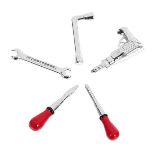 ERINGOGO 1satz Miniatur-werkzeugset Für Puppenhäuser Teiliges Set Aus Zubehör Für Kreative Spielwelten Und Reparaturen Miniaturhäusern von ERINGOGO