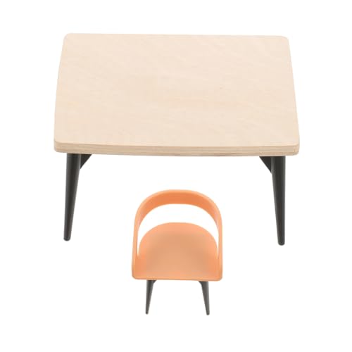 ERINGOGO 1satz Miniature Möbel Für Esszimmer Tisch Und Stühle Maßstab Spielzeug Für Langlebig Und Für Rollenspiele Und Dekoration von ERINGOGO