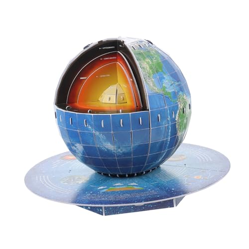 ERINGOGO 1Satz Puzzle für Lernspielzeug Hand Auge Koordination für DIY Projekte für Alter von Jahren Pädagogisches zur Erkundung der Erdstruktur ERINGOGO 1Satz Puzzle für Lernspielzeug Hand Auge Koordination für DIY Projekte für Alter von Jahren Pädagogisches zur Erkundung der Erdstruktur von ERINGOGO