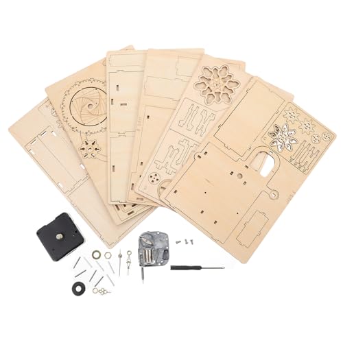 ERINGOGO 1Satz Retro Musikalische Holzspieluhr DIY Puzzle Stifthalter für Schreibtisch Handgefertigter Bleistifthalter für Kosmetik und Schmuck Kreative ERINGOGO 1Satz Retro Musikalische Holzspieluhr DIY Puzzle Stifthalter für Schreibtisch Handgefertigter Bleistifthalter für Kosmetik und Schmuck Kreative von ERINGOGO