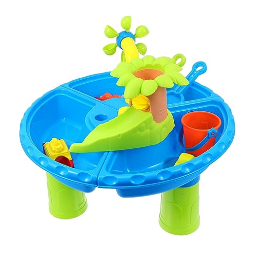ERINGOGO 1Satz Sandspielzeug Tischset Für Tragbarer Spieltisch Für Strand Oder Garten Teiliges Aus Hochwertigem Fördert Kreativität Und Fantasie von ERINGOGO