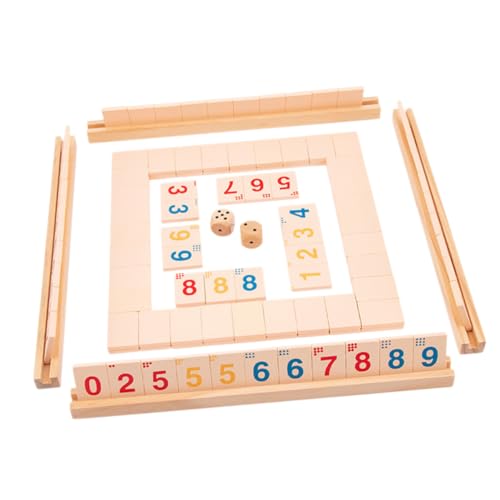 ERINGOGO 1Satz Schließen die Box Holzspiel für Spieler Interaktives Brettspiel zur Verbesserung von Mathefähigkeiten für Familienfeiern und Partys Fördert Freundschaft und Spaß ERINGOGO 1Satz Schließen die Box Holzspiel für Spieler Interaktives Brettspiel zur Verbesserung von Mathefähigkeiten für Familienfeiern und Partys Fördert Freundschaft und Spaß von ERINGOGO