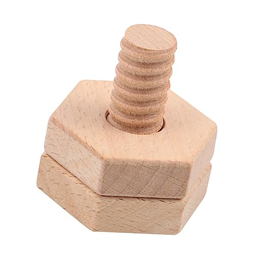 ERINGOGO 1Satz Schraubenspielzeug aus Holz für Geometrischen Formen Fördert Motorische Fähigkeiten und Kreatives Sicher und Langlebig Ab Jahr ERINGOGO 1Satz Schraubenspielzeug aus Holz für Geometrischen Formen Fördert Motorische Fähigkeiten und Kreatives Sicher und Langlebig Ab Jahr von ERINGOGO