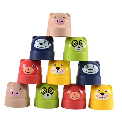 ERINGOGO 1Satz Stapelspielzeug Bunte DIY Block Stapelspiele Für Interaktives Lernspielzeug Feinmotorik Und Kreativität Ab Jahren Geeignet ERINGOGO 1Satz Stapelspielzeug Bunte DIY Block Stapelspiele Für Interaktives Lernspielzeug Feinmotorik Und Kreativität Ab Jahren Geeignet von ERINGOGO