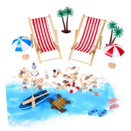 ERINGOGO 1satz Miniature Strand Dekoration Mit Faltbaren Strandstühlen Und Sonnenschirmen Für Kreative Projekte Und Miniatur-szenen Für Kinderspielzeug Und Wohnaccessoires ERINGOGO 1satz Miniature Strand Dekoration Mit Faltbaren Strandstühlen Und Sonnenschirmen Für Kreative Projekte Und Miniatur-szenen Für Kinderspielzeug Und Wohnaccessoires von ERINGOGO
