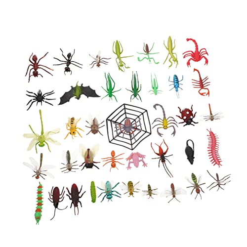 ERINGOGO 1Satz Teiliges Aus Silikon Tierspielzeug Und Insektenmodellen Realistische Tierfiguren Für Pädagogisches Für Tiere Und Insekten Zufällige Designs von ERINGOGO
