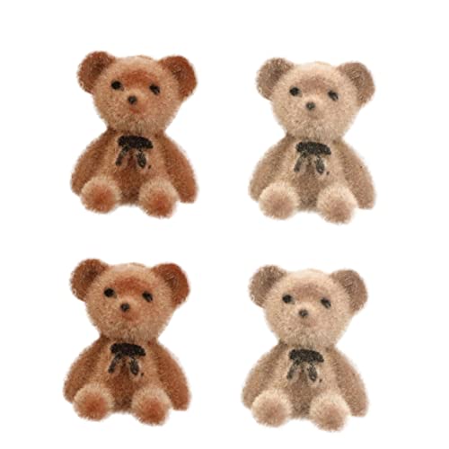ERINGOGO 1Satz Teiliges Flocken Bowknot Bär Puppen DIY Dekore Mini Kuscheltier Zubehör für Kreative Bastelprojekte Handtaschen und Mobiltelefongehäuse ERINGOGO 1Satz Teiliges Flocken Bowknot Bär Puppen DIY Dekore Mini Kuscheltier Zubehör für Kreative Bastelprojekte Handtaschen und Mobiltelefongehäuse von ERINGOGO