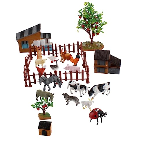 ERINGOGO 1Satz Teiliges Mini Bauernhof Tiere Figuren Kreatives DIY Mini Modellierspielzeug Für Bauernhof Szenen Mit Kühen Schweinen Hühnern Und Mehr ERINGOGO 1Satz Teiliges Mini Bauernhof Tiere Figuren Kreatives DIY Mini Modellierspielzeug Für Bauernhof Szenen Mit Kühen Schweinen Hühnern Und Mehr von ERINGOGO
