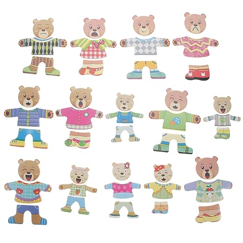 ERINGOGO 1Satz Tierpuzzle aus Holz für Kreatives mit Bärenfamilie Pädagogisches Hand Auge Koordination Interaktives Lernspielzeug für Kleinkinder Ab Jahren ERINGOGO 1Satz Tierpuzzle aus Holz für Kreatives mit Bärenfamilie Pädagogisches Hand Auge Koordination Interaktives Lernspielzeug für Kleinkinder Ab Jahren von ERINGOGO
