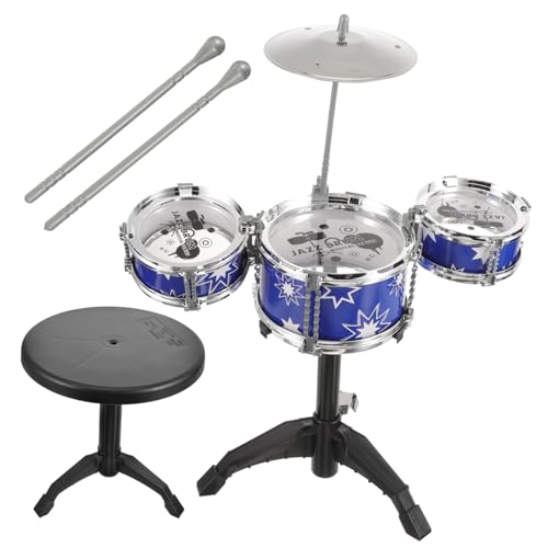 ERINGOGO 1Satz Trommel Pädagogisches Musikspielzeug für Schlagzeug für Kreative Entwicklung und Freude mit Ergonomischem Design für Kleine Hände mit Sitzgelegenheit ERINGOGO 1Satz Trommel Pädagogisches Musikspielzeug für Schlagzeug für Kreative Entwicklung und Freude mit Ergonomischem Design für Kleine Hände mit Sitzgelegenheit von ERINGOGO