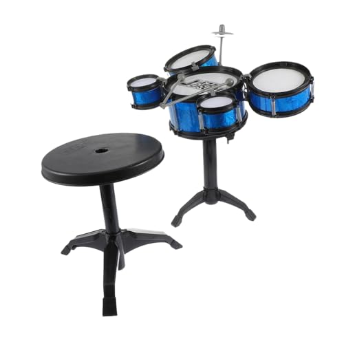 ERINGOGO 1Satz Trommel Set Für Kleinkinder Musikalisches Drum Set Mit Trommeln Einfach Zu Montieren Langlebig Und Kinderfreundlich Für Frühes Lernen von ERINGOGO