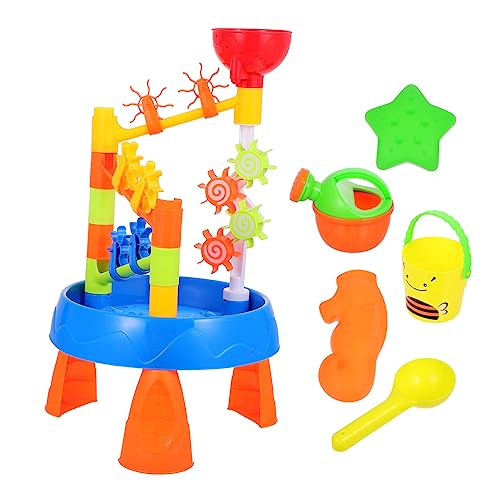 ERINGOGO 1Satz Wassersandtischspielzeug Für Strandtischspielzeug Mit Windmühle Für Sandkasten Und Strand Für Jungen Und Mädchen Ab Jahren Fördert Kreatives Im Freien ERINGOGO 1Satz Wassersandtischspielzeug Für Strandtischspielzeug Mit Windmühle Für Sandkasten Und Strand Für Jungen Und Mädchen Ab Jahren Fördert Kreatives Im Freien von ERINGOGO