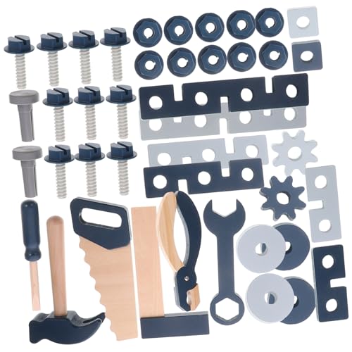 ERINGOGO 1Satz Werkzeugset Für Holz Teiliges Kit Mit Hammer Schraubendreher Schraubenschlüssel Und Mehr Fördert Kreativität Und Feinmotorik Für Rollenspiele Und DIY Projekte ERINGOGO 1Satz Werkzeugset Für Holz Teiliges Kit Mit Hammer Schraubendreher Schraubenschlüssel Und Mehr Fördert Kreativität Und Feinmotorik Für Rollenspiele Und DIY Projekte von ERINGOGO