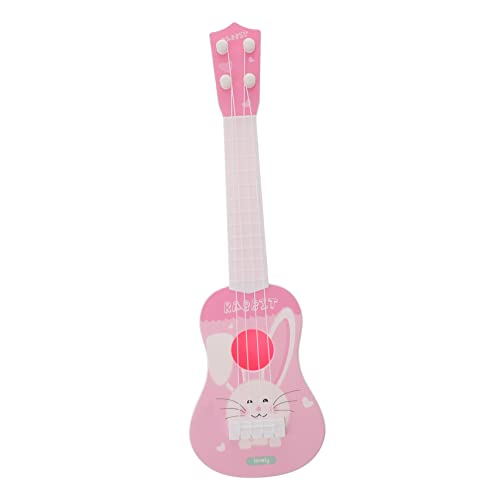 ERINGOGO Akustikgitarrenspielzeug Im Vintage-Stil 4 Saiten Gitarreninstrument-Spielzeug Für Kinder Frühpädagogisches Musikspielzeug Aus Kunststoff von ERINGOGO
