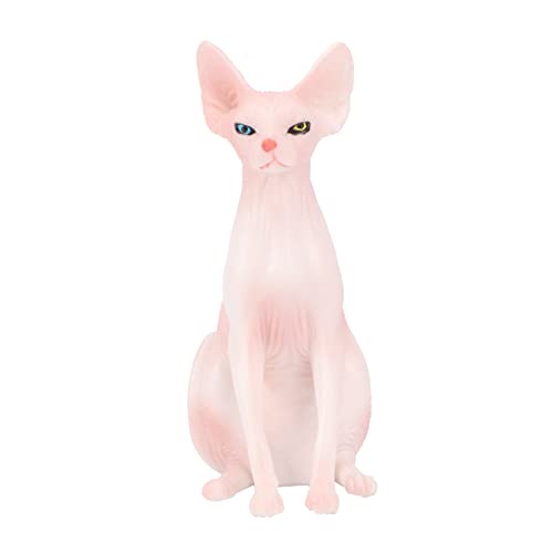 ERINGOGO Entzückendes Katzenmodell Aus Kunststoff Lernspielzeug Katzenfigur Für Jungen Und Mädchen von ERINGOGO