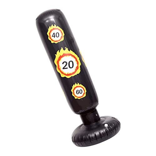 ERINGOGO 1stück Aufblasbare Boxsäule Für Junge Mädchen Stehender Sandsack Tumbler Spielzeug Für Boxtraining Fördert Flexibilität Und Koordination Für Zuhause Und Fitnessstudios von ERINGOGO