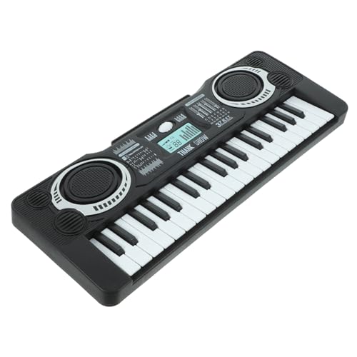ERINGOGO 1Stück Elektronisches Klavierspielzeug für Tasten Klaviertastatur Musikspielzeug Hand Auge Koordination Batteriebetrieben Schwarz ERINGOGO 1Stück Elektronisches Klavierspielzeug für Tasten Klaviertastatur Musikspielzeug Hand Auge Koordination Batteriebetrieben Schwarz von ERINGOGO