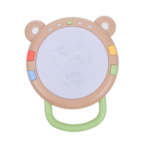 ERINGOGO 1Stück Handtrommelspielzeug für Musikalisches Lernspielzeug Multifunktionale Musiktrommel Bräunlich Grün Ergonomisches Design Kreativität und Motorischen ERINGOGO 1Stück Handtrommelspielzeug für Musikalisches Lernspielzeug Multifunktionale Musiktrommel Bräunlich Grün Ergonomisches Design Kreativität und Motorischen von ERINGOGO