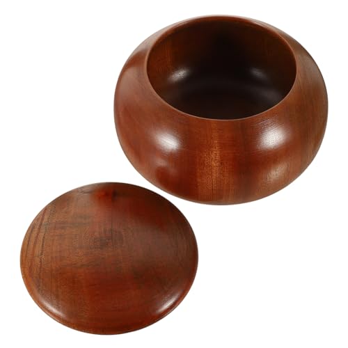 ERINGOGO 1Stück Holz Aufbewahrungsbox für Go Schachspiele Robuste Schachspeicher Behälter aus Echtholz für Schachfiguren und Snacks Go ERINGOGO 1Stück Holz Aufbewahrungsbox für Go Schachspiele Robuste Schachspeicher Behälter aus Echtholz für Schachfiguren und Snacks Go von ERINGOGO