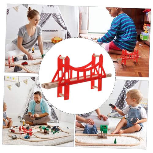 ERINGOGO 1Stück Holzbahn Brücke Erweiterungszubehör für Kreatives Design für Holzeisenbahn und Gleislayouts Sicher und Langlebig für Fantasievolles ERINGOGO 1Stück Holzbahn Brücke Erweiterungszubehör für Kreatives Design für Holzeisenbahn und Gleislayouts Sicher und Langlebig für Fantasievolles von ERINGOGO