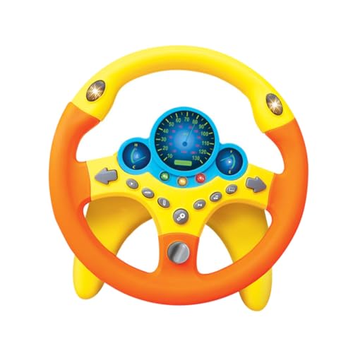 ERINGOGO 1Stück Lenkradspielzeug Für Interaktives Fahrsimulationsspielzeug Mit Verschiedenen Klingeltönen Für Jungen Kognitiver Fähigkeiten ERINGOGO 1Stück Lenkradspielzeug Für Interaktives Fahrsimulationsspielzeug Mit Verschiedenen Klingeltönen Für Jungen Kognitiver Fähigkeiten von ERINGOGO