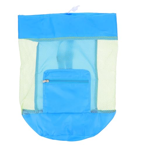 ERINGOGO 1Stück Mesh Kordelzug für Strandspielzeug Großer Kapazitätsbeutel und Langlebig mit Einstellbaren Schultergurten für Beim Am Strand Urlaub ERINGOGO 1Stück Mesh Kordelzug für Strandspielzeug Großer Kapazitätsbeutel und Langlebig mit Einstellbaren Schultergurten für Beim Am Strand Urlaub von ERINGOGO