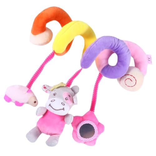 ERINGOGO 1Stück Multifunktionales Babyspielzeug für Kinderwagen und Autositz Spiral mit Klingelnder Glocke für Neugeborene und Kleinkinder Fördert die Entdeckungslust ERINGOGO 1Stück Multifunktionales Babyspielzeug für Kinderwagen und Autositz Spiral mit Klingelnder Glocke für Neugeborene und Kleinkinder Fördert die Entdeckungslust von ERINGOGO