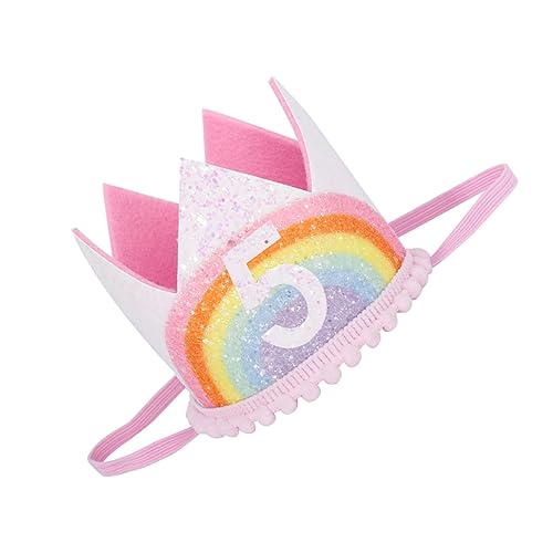 ERINGOGO Regenbogen-krone Haarband Für Jungen Und Mädchen Kronenhut Für Geburtstagsparty Foto Kleinkind-show Foto Kopfbedeckung ERINGOGO Regenbogen-krone Haarband Für Jungen Und Mädchen Kronenhut Für Geburtstagsparty Foto Kleinkind-show Foto Kopfbedeckung von ERINGOGO