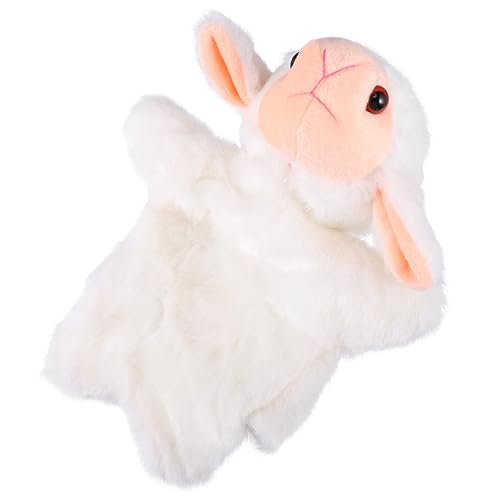 ERINGOGO 1Stück Plüsch Schaf Handpuppe Lustiges und Niedliches für Rollenspiele und Kreative Eltern Aktivitäten Cartoon Design für Kindergarten ERINGOGO 1Stück Plüsch Schaf Handpuppe Lustiges und Niedliches für Rollenspiele und Kreative Eltern Aktivitäten Cartoon Design für Kindergarten von ERINGOGO