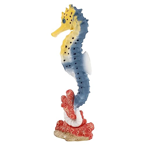 ERINGOGO 1stück Realistische Sea Horse Figurine Lernspielzeug Für Junge Mädchen Deko-Element Für Aquarium Und Kreative Spielmöglichkeiten Fördert Die Kognitive Entwicklung Und von ERINGOGO