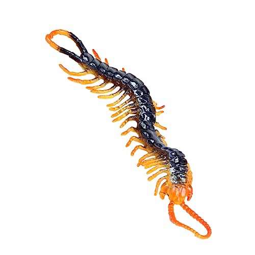 ERINGOGO 1Stück Simuliertes Scolopendra Realistisches Kunststoff Hundertfüßer Modell Lustiges für Falsches Wildtier für Kreative Spiele und von ERINGOGO