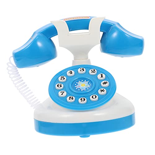 ERINGOGO 1Stück Telefon Simuliertes Haushaltsgerät Mit Cartoon Design Langlebiges Kunststoffmaterial Fördert Und Interaktion Für Kreative Rollenspiele von ERINGOGO