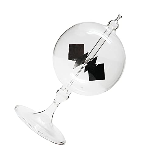 ERINGOGO 1Stück Transparentes Solarkradiometer Mit Rotationsschaufelrad Dekoratives Physik Instrument Zur Demonstration Von Lichtenergie Für Zuhause Büro Klassenzimmer ERINGOGO 1Stück Transparentes Solarkradiometer Mit Rotationsschaufelrad Dekoratives Physik Instrument Zur Demonstration Von Lichtenergie Für Zuhause Büro Klassenzimmer von ERINGOGO