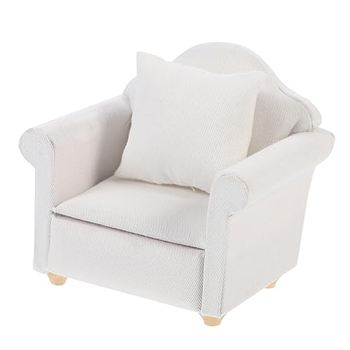 ERINGOGO Puppenhaus Mini Sofa Viktorianischen Stoff Desktop Mini Sofa Schmuck Miniatur Modell Möbel von ERINGOGO