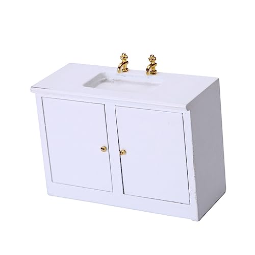 ERINGOGO 1stück Miniatur Waschbecken Set Für Puppenhaus Badezimmer Zubehör Für Kleine Möbelstücke Detailgetreu Und Niedlich Für Kreative Spielstunden Weiß ERINGOGO 1stück Miniatur Waschbecken Set Für Puppenhaus Badezimmer Zubehör Für Kleine Möbelstücke Detailgetreu Und Niedlich Für Kreative Spielstunden Weiß von ERINGOGO